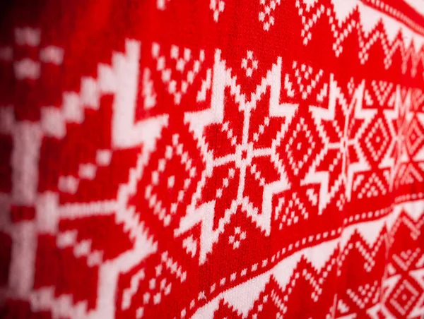 2021 tekstura nowego roku, sweter świąteczny — Zdjęcie stockowe