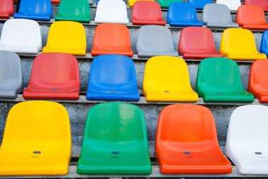 bir spor Stadyumu'nda boş sandalye