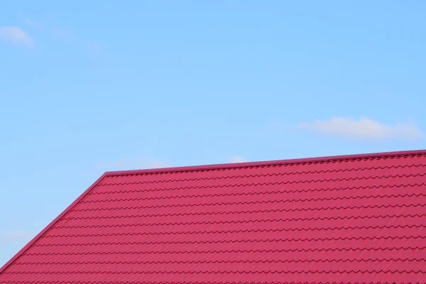 Lamiere Tetti Tipi Moderni Materiali Copertura — Foto Stock