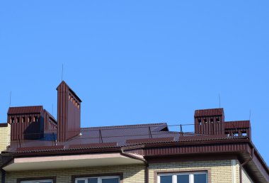 Çatı metal levhaları. Modern çatı malzemesi türleri