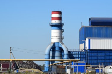 Hurda metal işleme için büyük bitki