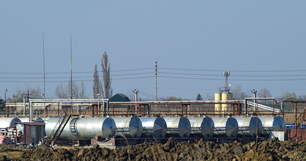 Горизонтальный товарный нефтяной парк
