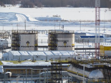 Petrol Tankları petrol şirketi Rosneft.