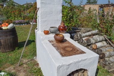 Rus kazak açık fırın