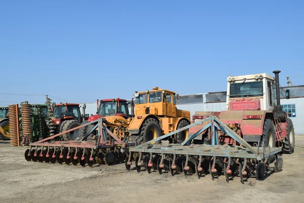 The disk harrow — Stock Photo, Image