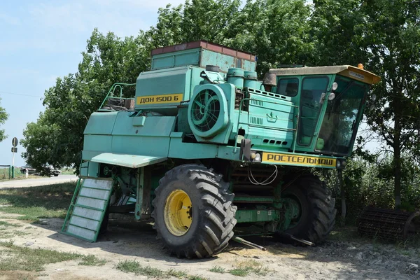 Combina mietitrebbie Don. Macchine agricole . — Foto Stock