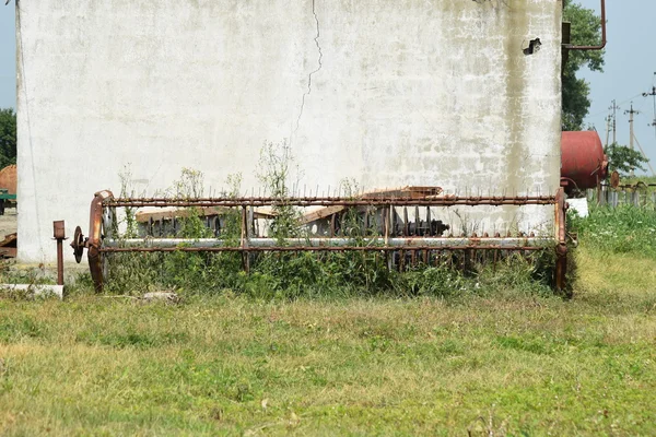 Tažné Zařízení Pro Traktory Kombajny Přívěsy Pro Zemědělské Stroje — Stock fotografie