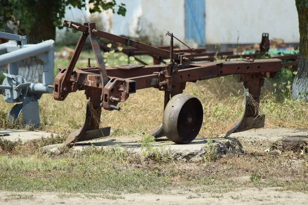 Trailer Hitch För Traktorer Och Skördetröskor Släpvagnar För Jordbruksmaskiner — Stockfoto