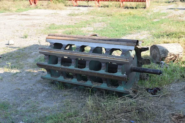 Tažné Zařízení Pro Traktory Kombajny Přívěsy Pro Zemědělské Stroje — Stock fotografie