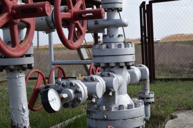 Arka planda sallanan ile petrol Vana