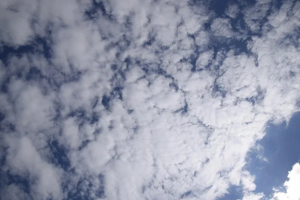 Paisagem Celestial Com Nuvens Cúmulo Nuvens Céu — Fotografia de Stock