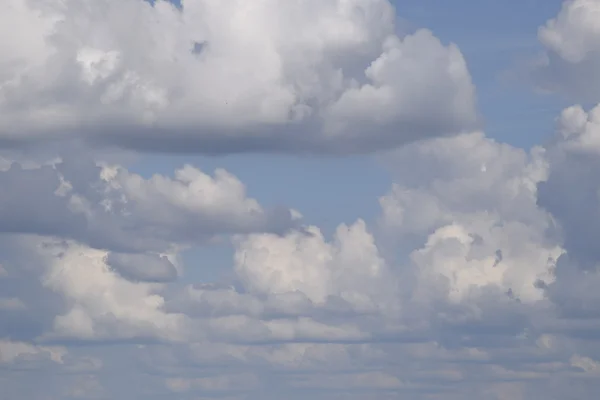 Surga Pemandangan Dengan Awan Cumulus Awan Langit — Stok Foto