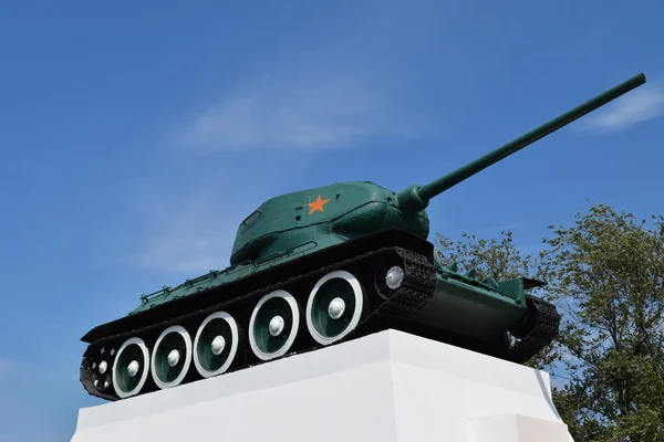 탱크의 박물관 복사본입니다 기념비 기술입니다 박물관 — 스톡 사진