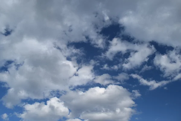 Mennyei Tájat Felhők Gomolyfelhők Égen — Stock Fotó