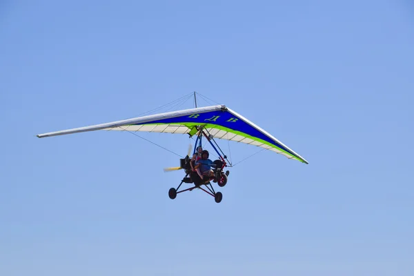 Rusia Veselovka Septiembre 2016 Trike Volando Cielo Con Dos Personas — Foto de Stock