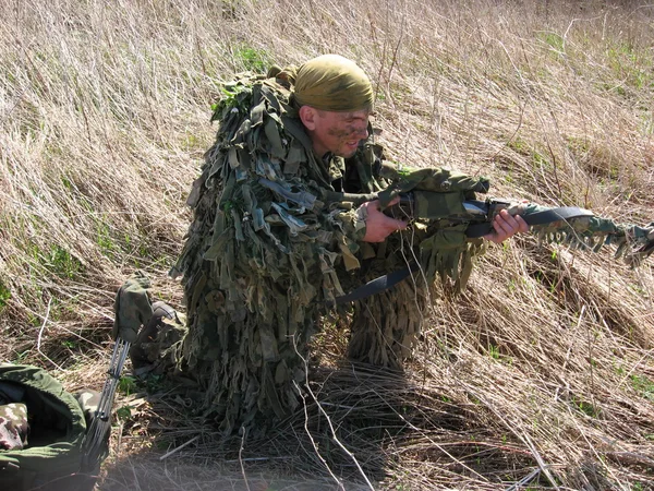 狙撃兵の服 — ストック写真