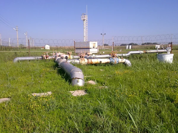 Equipment oil fields — Stock Photo, Image