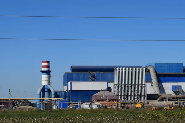 Planta de reciclaje de residuos — Foto de Stock