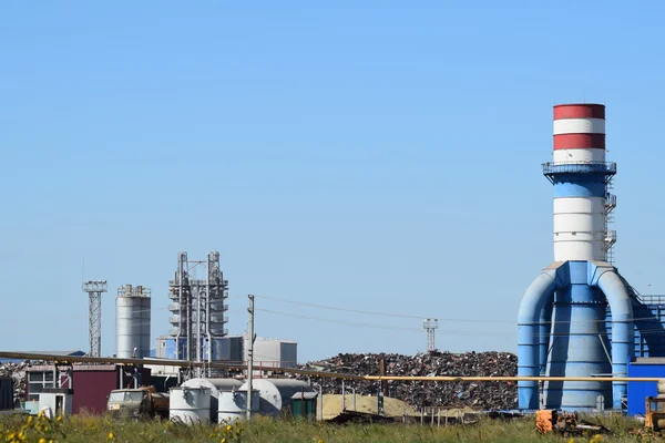 Afval recycling plant — Stockfoto