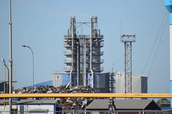 Afval recycling plant — Stockfoto