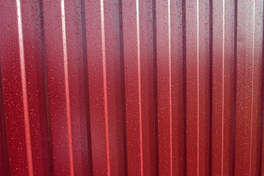 Çapraz metal profil deseni. Polimerik kaplama ile boyanmış galvanizli demirin telleri.