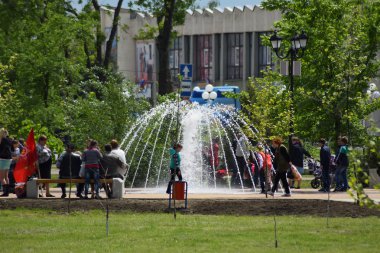 Park evlenir çeşme.