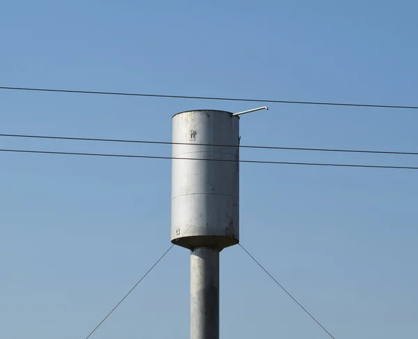 Alter Wasserturm Turm Nimmt Wasser Auf Druck Erzeugen — Stockfoto