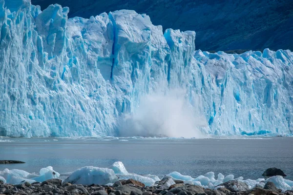 Vista Glaciar Patagônia Argentina — Fotografia de Stock