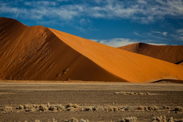 Dunas Areia Parque Nacional Namib Naukluft Namíbia — Fotografia de Stock