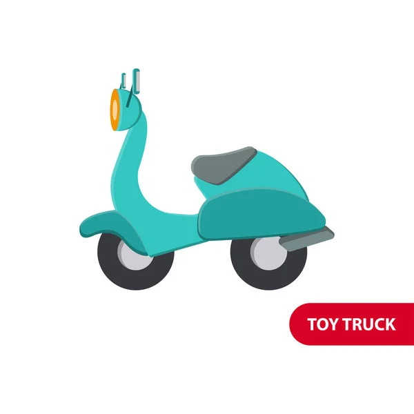 Vektör görüntüsü. Güzel bir motosiklet çizimi..