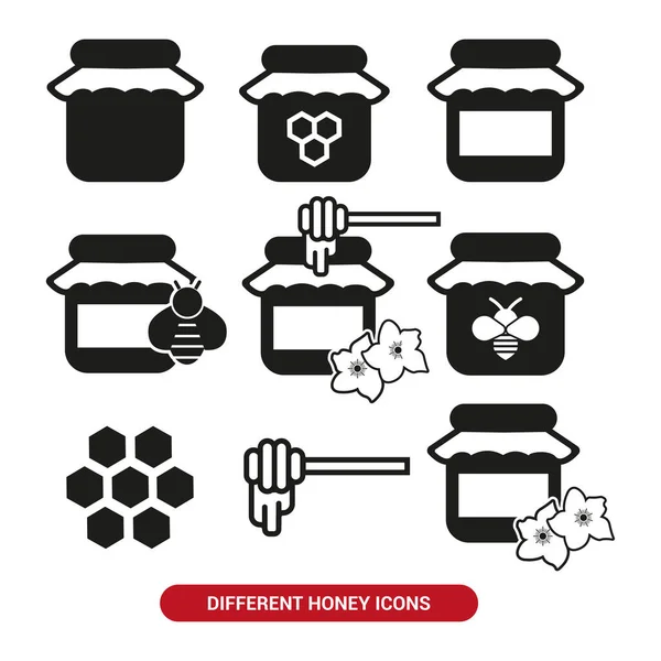Vector Image Honey Icon Basic Icon — 图库矢量图片