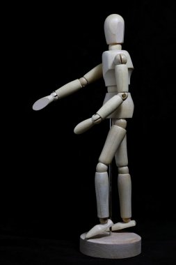 Fotoğraf ahşap robot