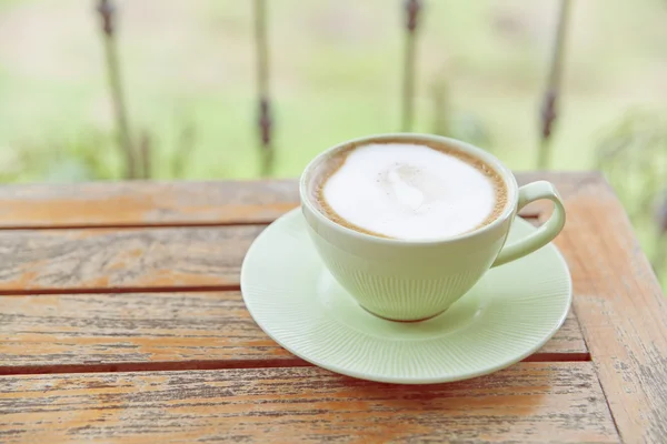 Tasse à café et style effets vintage . — Photo