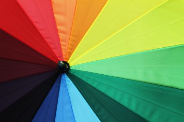 Fotoğraf gökkuşağı şemsiye