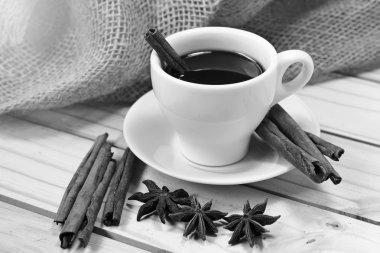 Sıcak tarçın espresso bardak 