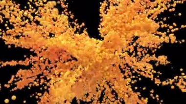 Kabarcık Patlaması - köpüren balonlar küreler patlama alfa kanalı