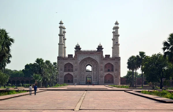India Agra Sikandra Fort Mausoleum Akbar Great — Stock Photo, Image