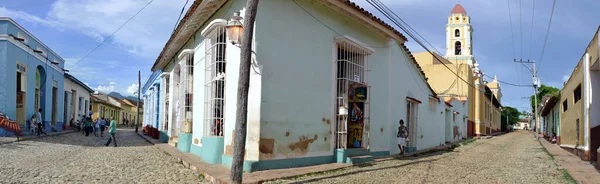 Cuba Trinidad Straten Van Oude Stad — Stockfoto