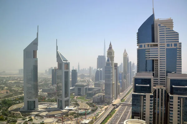 Dubai şehir manzarası yukarıdan