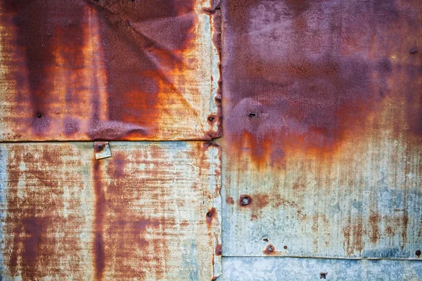 old rusty iron sheets and tinplate