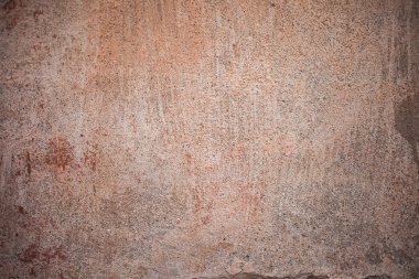 Olaylailgili bir boya ile eski bir kırmızı duvar parçası