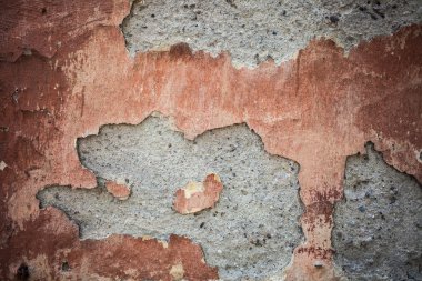 Eski evin Grunge duvarı. Desenli arkaplan