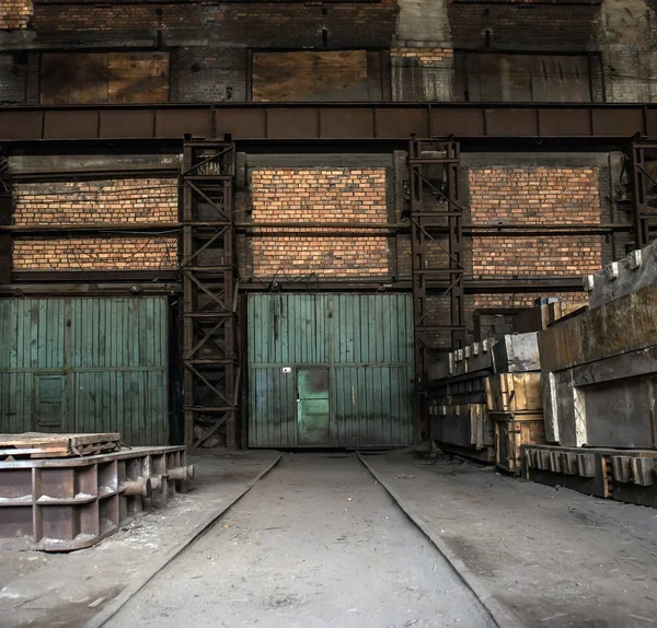 O velho interior industrial soviético — Fotografia de Stock