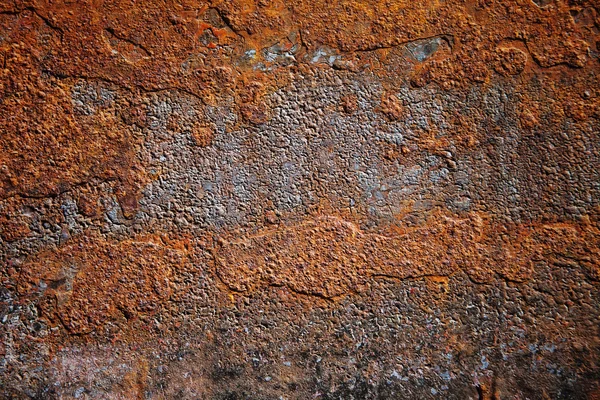 Çizikler ile eski paslı metal doku