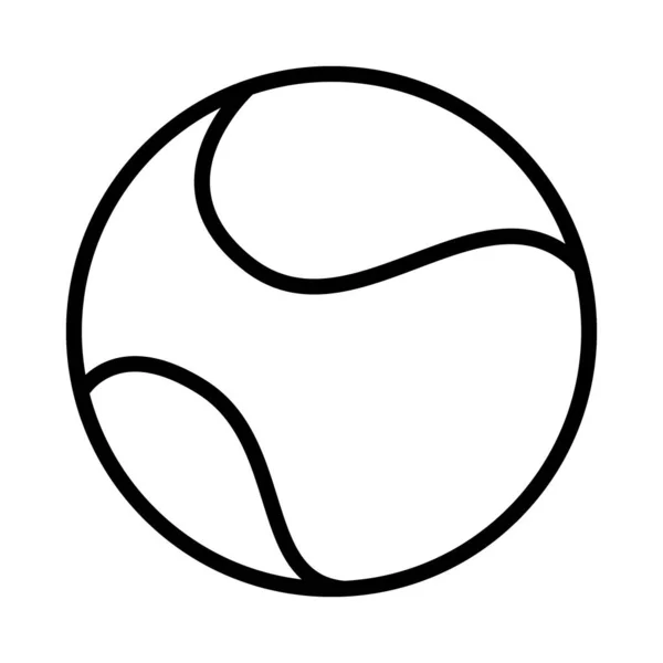 网球的图标 平面象形文字矢量存量图解 孤立的标志页10 — 图库矢量图片