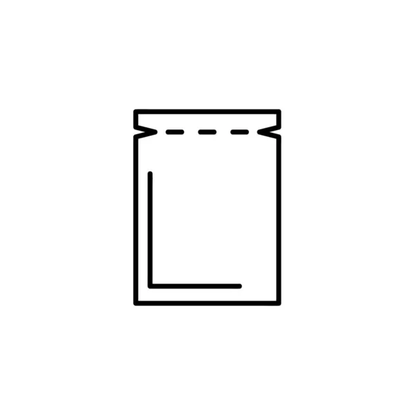 Таблетки Плоская Икона Пиктограмма Паутины Инсульт Изолированный Белом Фоне Векторный — стоковый вектор