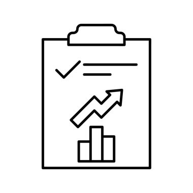 Pano simgesi. Ağ için düz resim. Çizgi vuruş. Beyaz arkaplanda izole edilmiş basit ped sembolü. Taslak vektör eps10