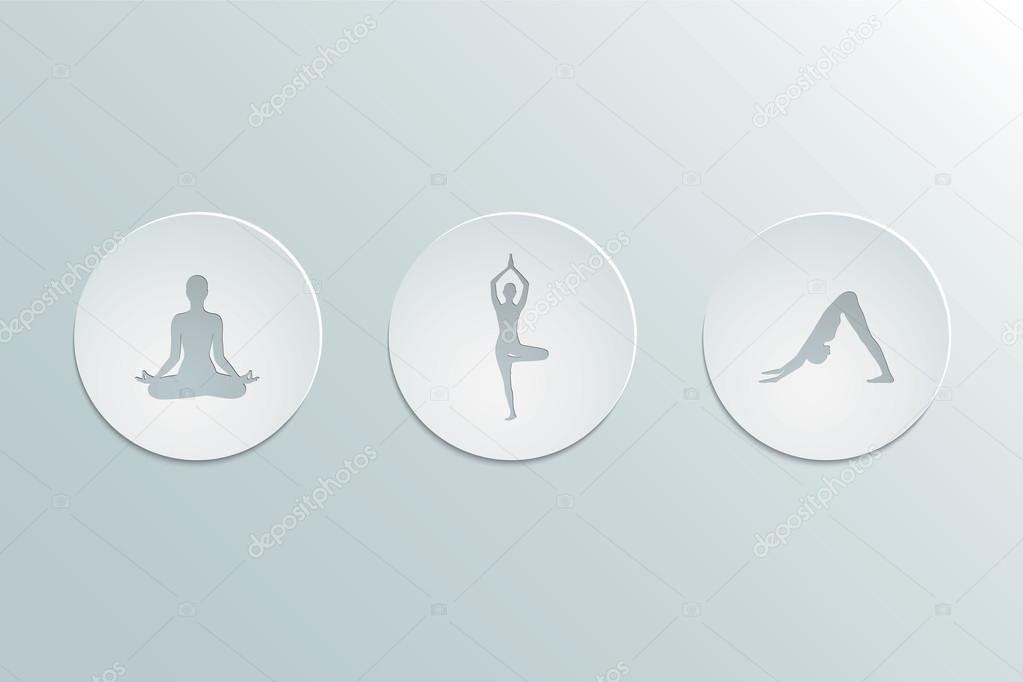  icons yoga asanas