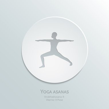 Simge Virabhadrasana iki