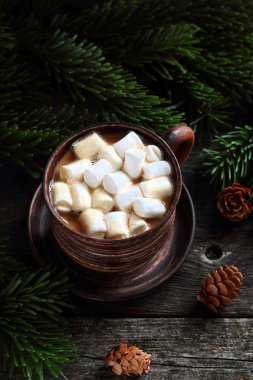 Marshmallow ile kahve